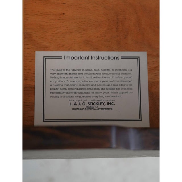 Stickley Mission Oak Entertainment Unit Armoire For Sale - Image 18 of 18