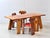 Sapporo Dining Table and Chairs in Walnut by Mario Marenco for Mobilgirgi, Italy, 1970s, Set of 5 For Sale - Image 6 of 16