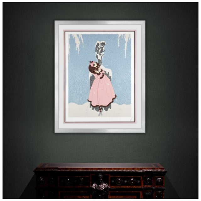 Message us to inquire about custom framing options! (Included for free with every purchase) he artwork here, "The End of...