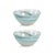 Lagoon 5.75-Inch Tall Alabaster Glass Bowls, Set of 2 For Sale - Image 4 of 4