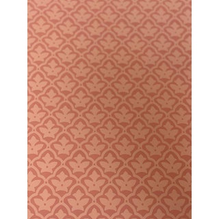 Fortuny Style Brunschwig and Fils Wallpaper Double Roll in Rose For Sale