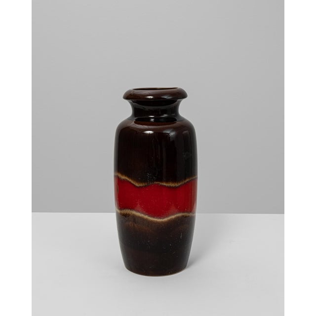 20th Century German 'W. Germany' Ceramic Vase For Sale - Image 12 of 18