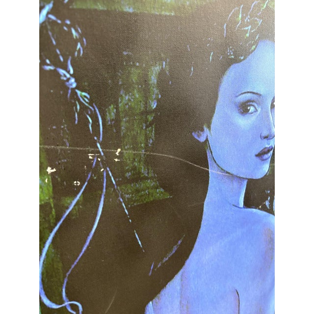 Realism Surreal Dual Portrait Painting For Sale - Image 3 of 4