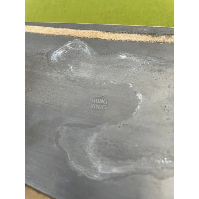 Vintage Chinese Rectangular Mixed Metal Box With Figure For Sale - Image 10 of 11