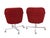 1970s Vintage Ward Bennett Designs for Brickel Associates Swivel Chairs - A Pair For Sale - Image 5 of 14
