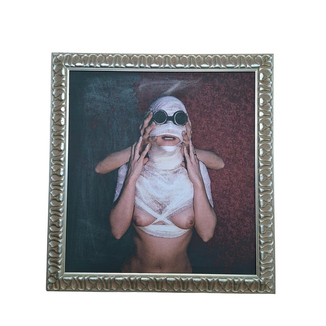 Vincenzo Marega, Composition 13, Nude, 2026, Giclee Print on Canvas For Sale - Image 8 of 8