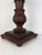 Brown Antique Carved Wood Pedestal, 1890s For Sale - Image 8 of 17