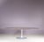 Eero Saarinen Oval Tulip Table with Brown Marble Top and Matt Silver Coated Oval Base by Eero Saarinen for Knoll, USA, 1970s For Sale - Image 4 of 11