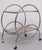 Metal Art DecoTwo-Tier Smoked Glass and Chrome Bar Cart by IKEA, Sweden, 1970s For Sale - Image 7 of 9