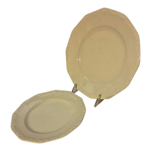 1970s Maria Exquisite Porcelain White, Called White Gold - 42 Plates