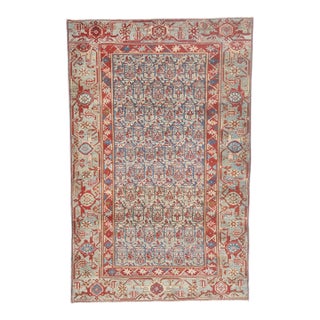 Antique Persian Malayer Rug, 04'01 X 06'04 For Sale