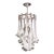 Murano Glass White Chandelier “Calle” by Venini, 1970 For Sale