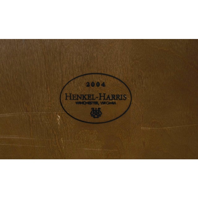 Wood Henkel Harris Model H-8 Beveled Glass Mahogany Mirror For Sale - Image 7 of 8