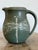 1990s Pottery Pitcher With Dragonfly Glaze, Signed & Dated by Artist, Circa 1990s For Sale - Image 5 of 17
