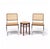 Model S32 Dining Chair with Woven Cane and Brown Wood Frame by Marcel Breuer for Thonet, 1981, Set of 4 For Sale - Image 13 of 15