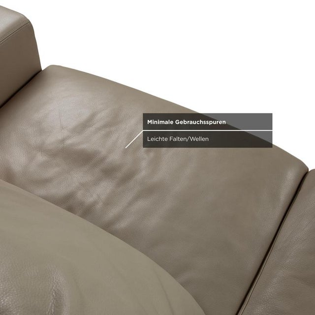 Cenova Leather Corner Sofa from BoConcept For Sale - Image 9 of 16