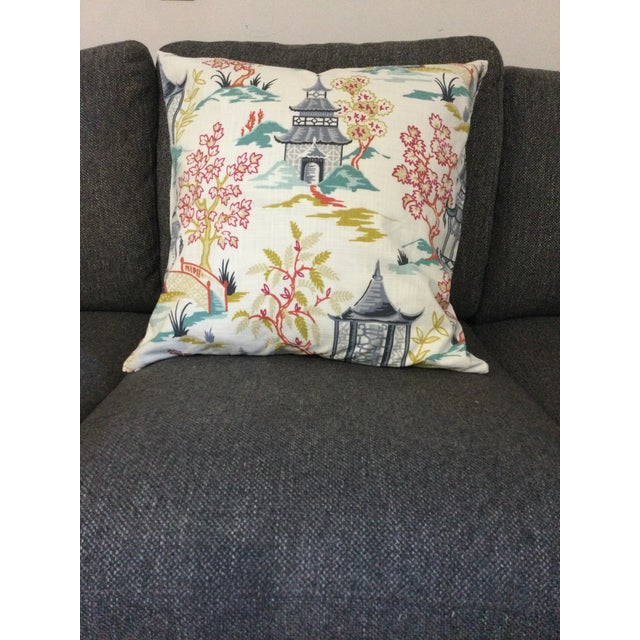 2020s Shoji Summer Covington Pillow Cover For Sale - Image 5 of 5