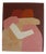 Bodasca, Don't Leave Me (Burgundy Version), 2026, Acrylic on Canvas For Sale