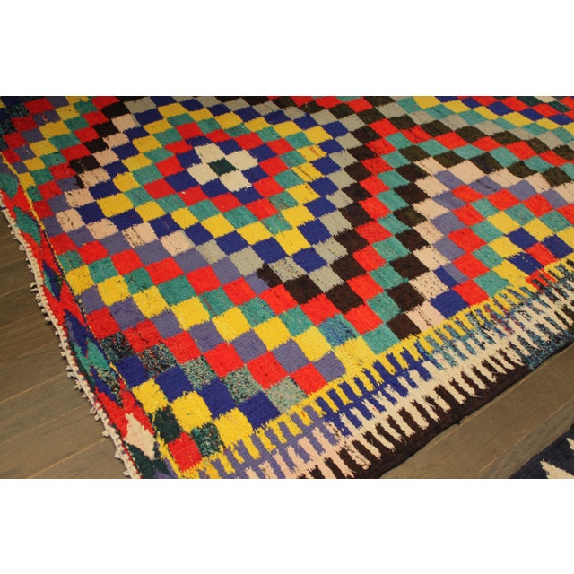 Mid 20th Century Vintage Kilim Wool Rug For Sale In New York - Image 6 of 10