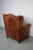 Vintage Dutch Cognac Colored Leather Club Chair For Sale - Image 13 of 18