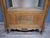 Louis XV Transition Style Marquetry Display Cabinet For Sale - Image 6 of 11