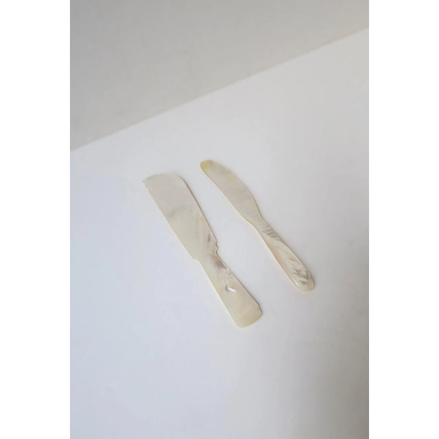 Mother of Pearl Caviar Knife Spreaders For Sale - Image 4 of 7