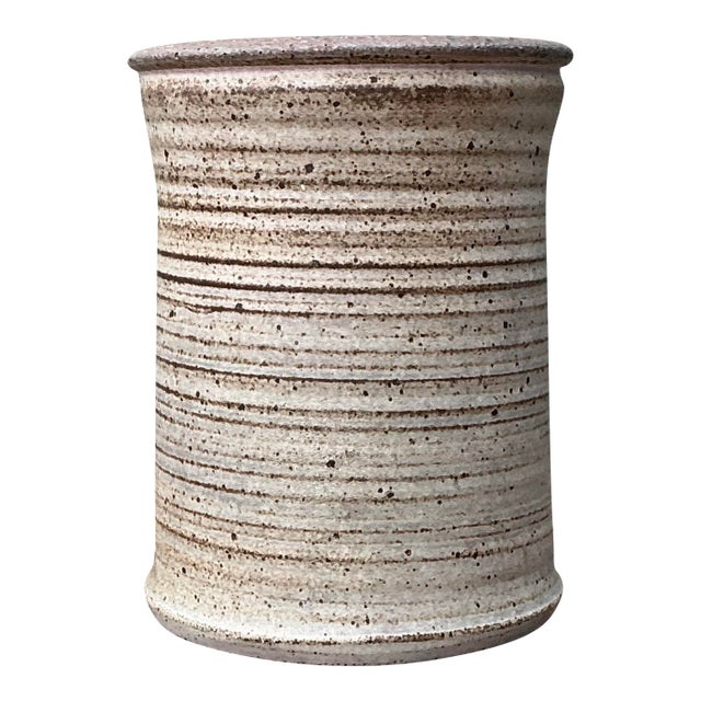 Vintage Original Studio Pottery Vase For Sale