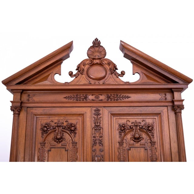 19th Century Antique French Majestic Cabinet, 1880 For Sale - Image 5 of 18