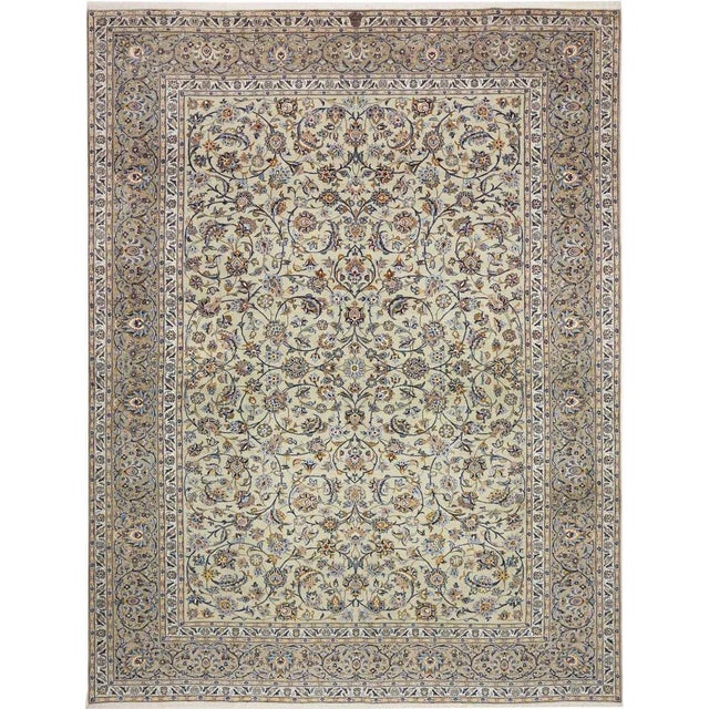 Kashan rug | Knot density: approx. 200.000 knots/m² | Material: 100% virgin wool | Size: 305 x 397 cm | Condition: Excellent