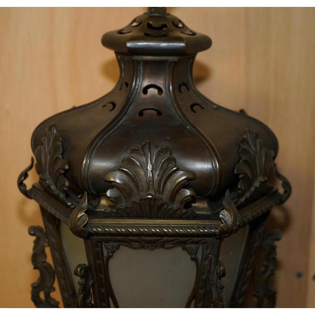 Italian Brass Table Lamp For Sale - Image 6 of 15