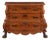 A Dutch Baroque-Style Burr Walnut Bombé Chest of Drawers, 20th Century. For Sale