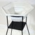 Mid-Century Modern Black & White Metal Plant Stand, 1950s For Sale - Image 3 of 7