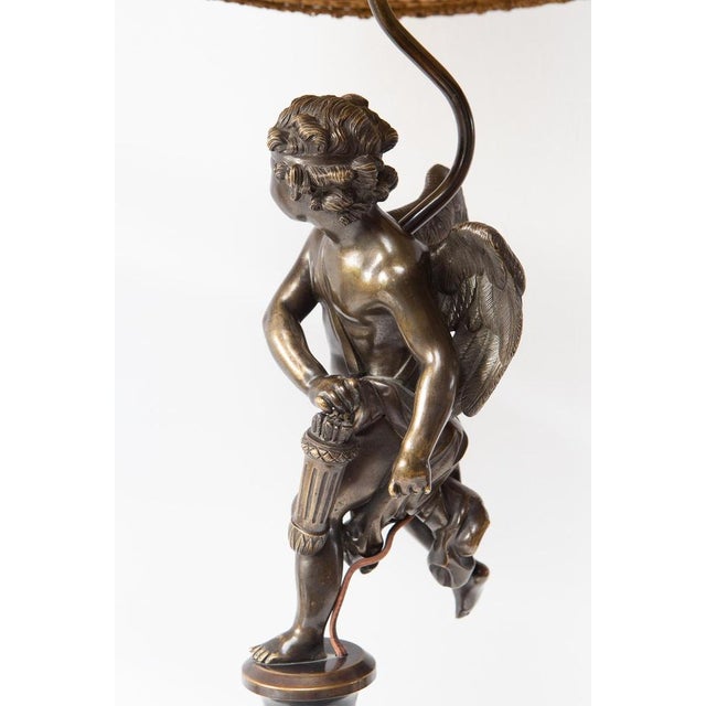 Large Table Lamp in Bronze, 1970s For Sale - Image 10 of 14