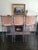 Mid-Century Modern Ilana Goor Style 1970's Vintage Brutalist Iron Leather Stools Set of 3 For Sale - Image 3 of 15