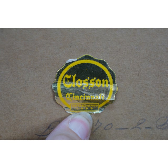 Antique 1906 Henry Maidment Pastoral Country Landscape Oil Painting 32" For Sale - Image 12 of 13