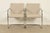 An exceptional pair of Mid-Century Modern "Brno" style tubular cantilever lounge chairs or club chairs In the manner of...