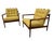 Mid-Century Modern Mid-Century Danish Modern Poul Jensen for Selig Walnut Arm Chairs - Restored! For Sale - Image 3 of 11