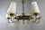 Finnish Brass Chandelier with Polyester Shades and Glass Diffusers, 1950s For Sale - Image 12 of 18