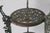 Victorian Style Cast Iron Three Tiered Jardinière Plant Stand Lion Head Paw Footed Details Vintage For Sale - Image 9 of 18