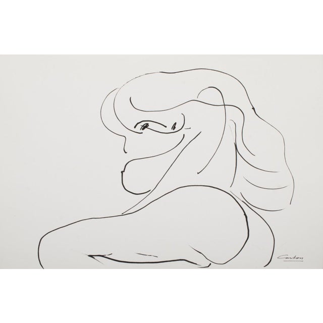 Norman Carton Nude Woman Ink on Paper, 8 For Sale In New York - Image 6 of 11