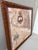 A handsome vintage decorative map print published by Winn Devon, titled "Nova Totius," beautifully framed in a rich faux...