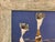 2010s Andrea Stella "The Hiker" Wide Gold Leaf Oil Mixed Media Painting, Figurative Landscape, Italian Contemporary Art, 2010 For Sale - Image 5 of 9