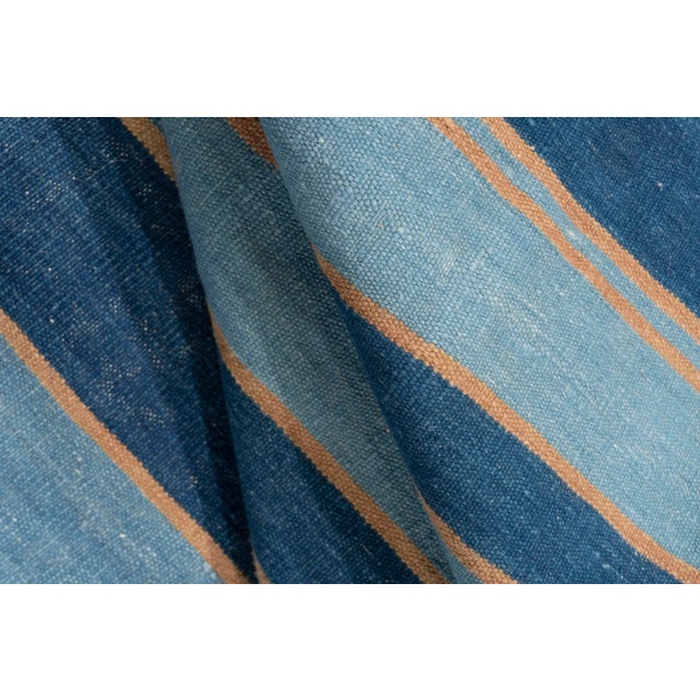 Antique Indian Dhurrie Rug 11ft 6in X 22ft For Sale - Image 14 of 17