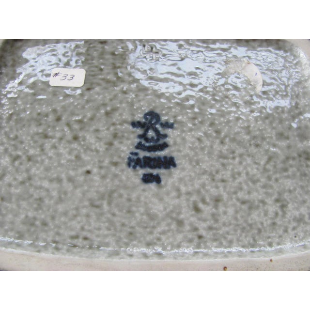 Gunnar Nylund 10" Long Decorative Center Bowl Rorstrand Danish Modern 1960s Sweden For Sale In Providence - Image 6 of 7