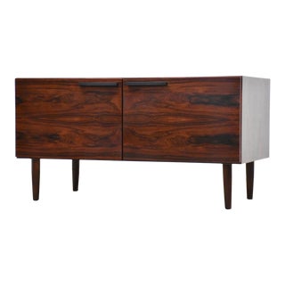 Rosewood Danish Modern Credenza by Ib Kofod Larsen For Sale