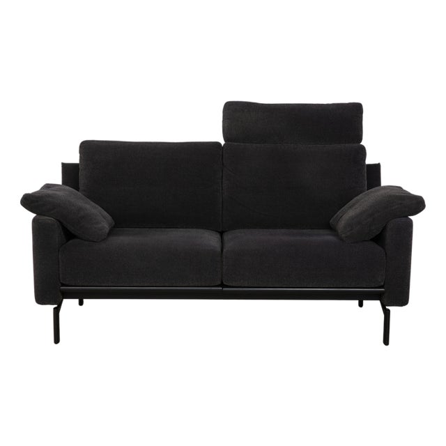 Grey Fabric Ala Two-Seater Sofa with Manual Function from COR For Sale