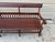19th Century Antique Early American Primitive Style Deacon or Porch Bench For Sale - Image 4 of 12