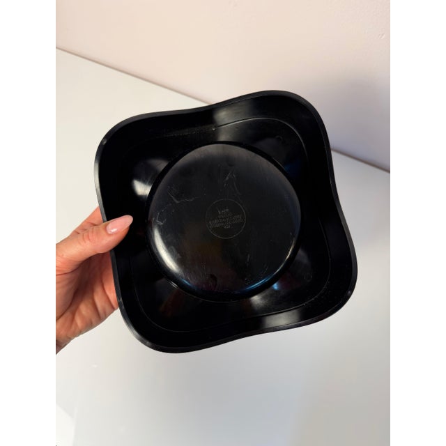 Plastic Black Ashtray by Walter Zeischegg for Helit, 1960s For Sale - Image 7 of 10