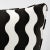 This pillow features The Wave by Miles Redd (Item# 69420, THE WAVE VELVET FABRIC) for Schumacher with a self-welt finish....