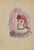 Charcoal and pastel drawing realized by Mino Maccari in 1950s. Not signed, with another sketch on rear. Very good...